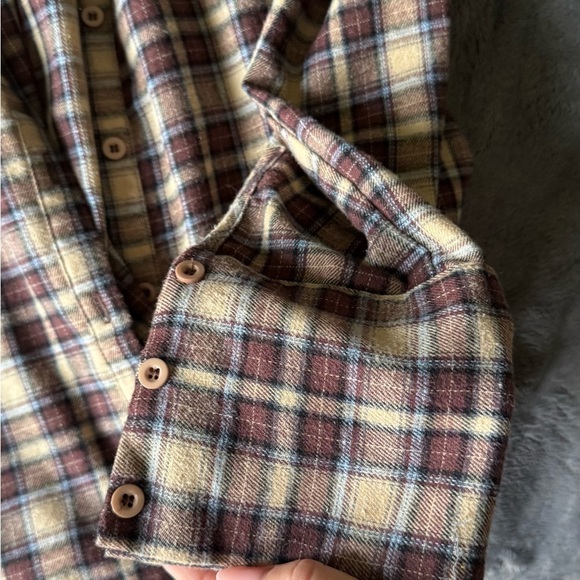 Plaid Unisex Shirt - Multicolor - Picture 3 of 3